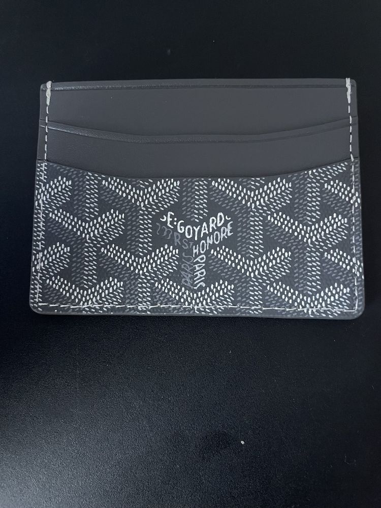 Carteira Goyard cinzenta