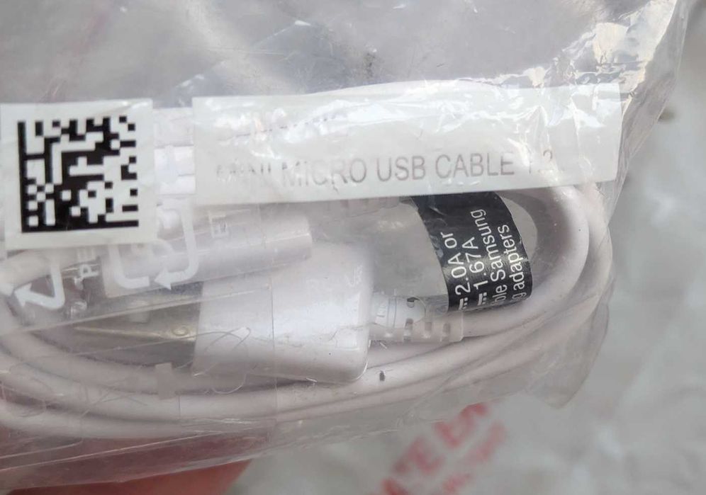 1+1 = 3 комплектні Samsung кабелі Type C Micro USB швидка зарядка 15W