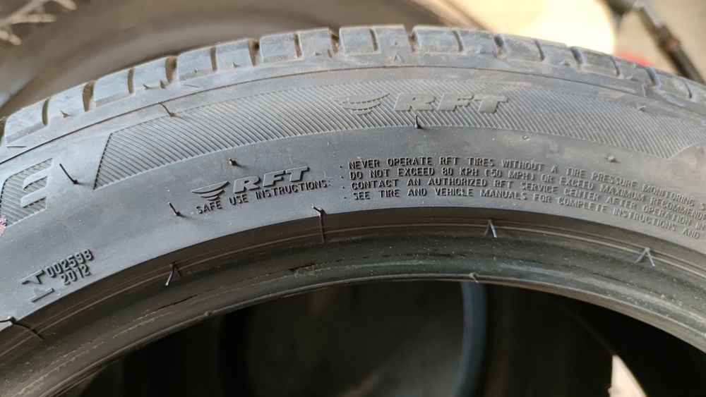 Opony letnie 235/45/19 Bridgestone Dueler RFT run flat j.nowe komplet