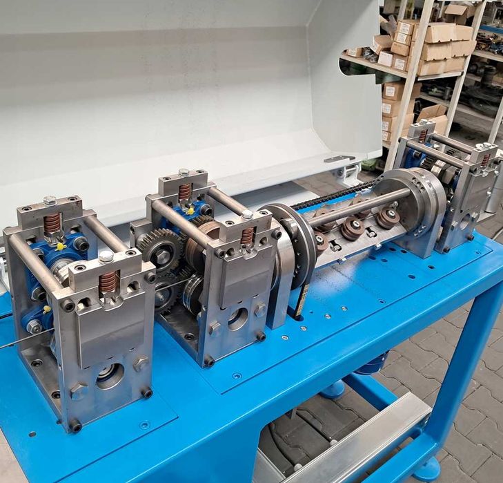 Prościarka do drutu 2-6mm CNC, Pełen automat, oddam leasing