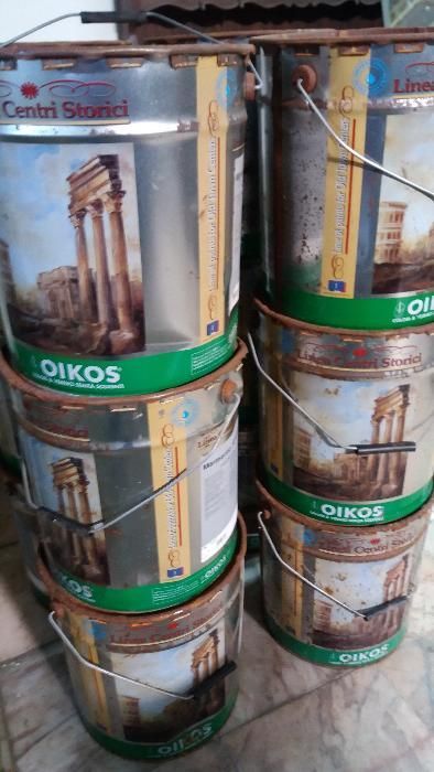 Lote 20 Latas Oikos Marmorino Naturale 20kg