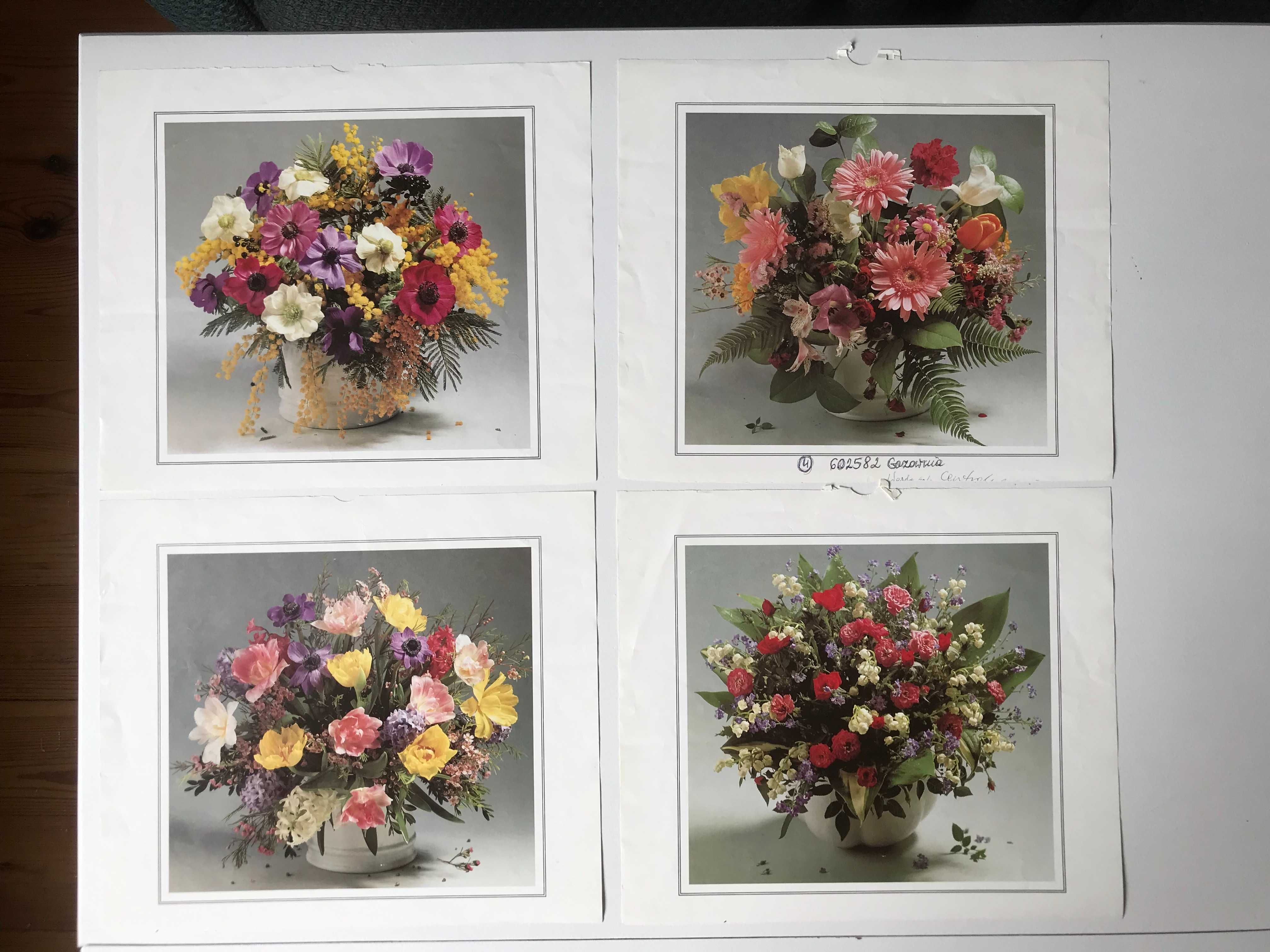 Vintage obrazy obrazki plakaty kwiaty kwiatki bukiet