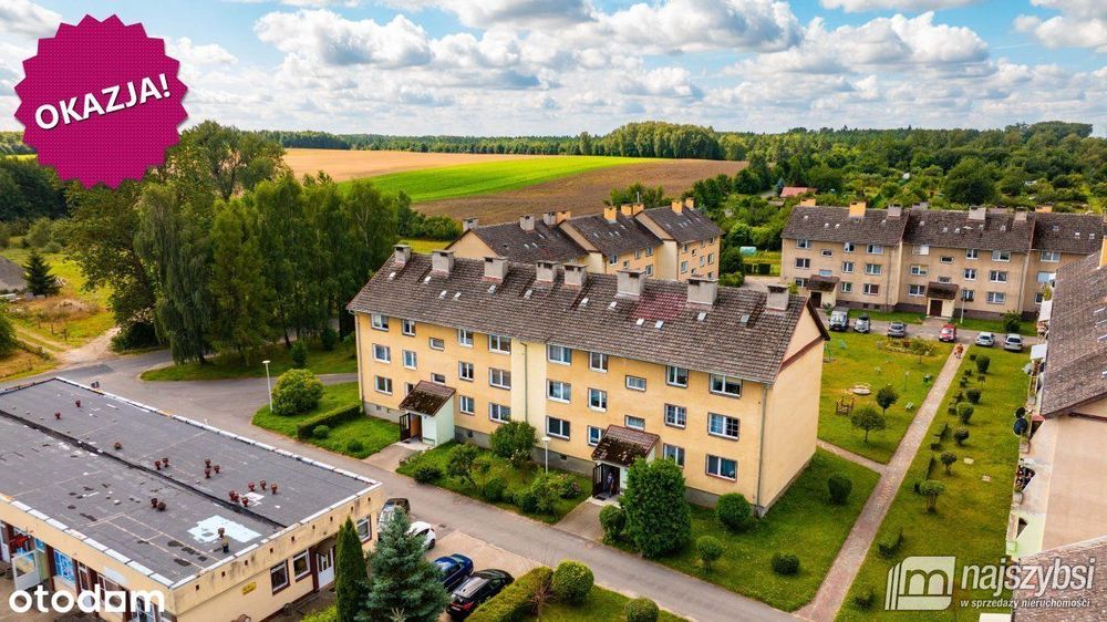 Radowo Małe-mieszkanie 4 pokojowe na parterze