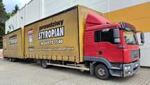 Samochód ciężarowy tandem MAN TGL 8.240 i przyczepa PLANDEX 2008 ROK