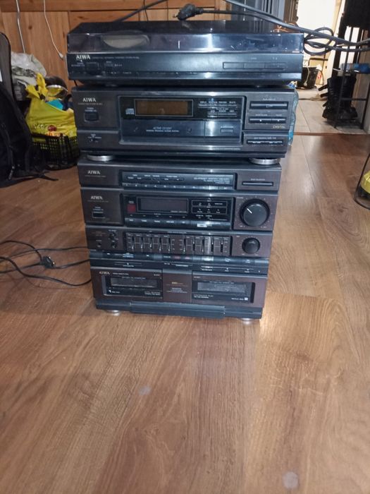 Wierzą aiwa odtwarzacz kasę płyt i wineli