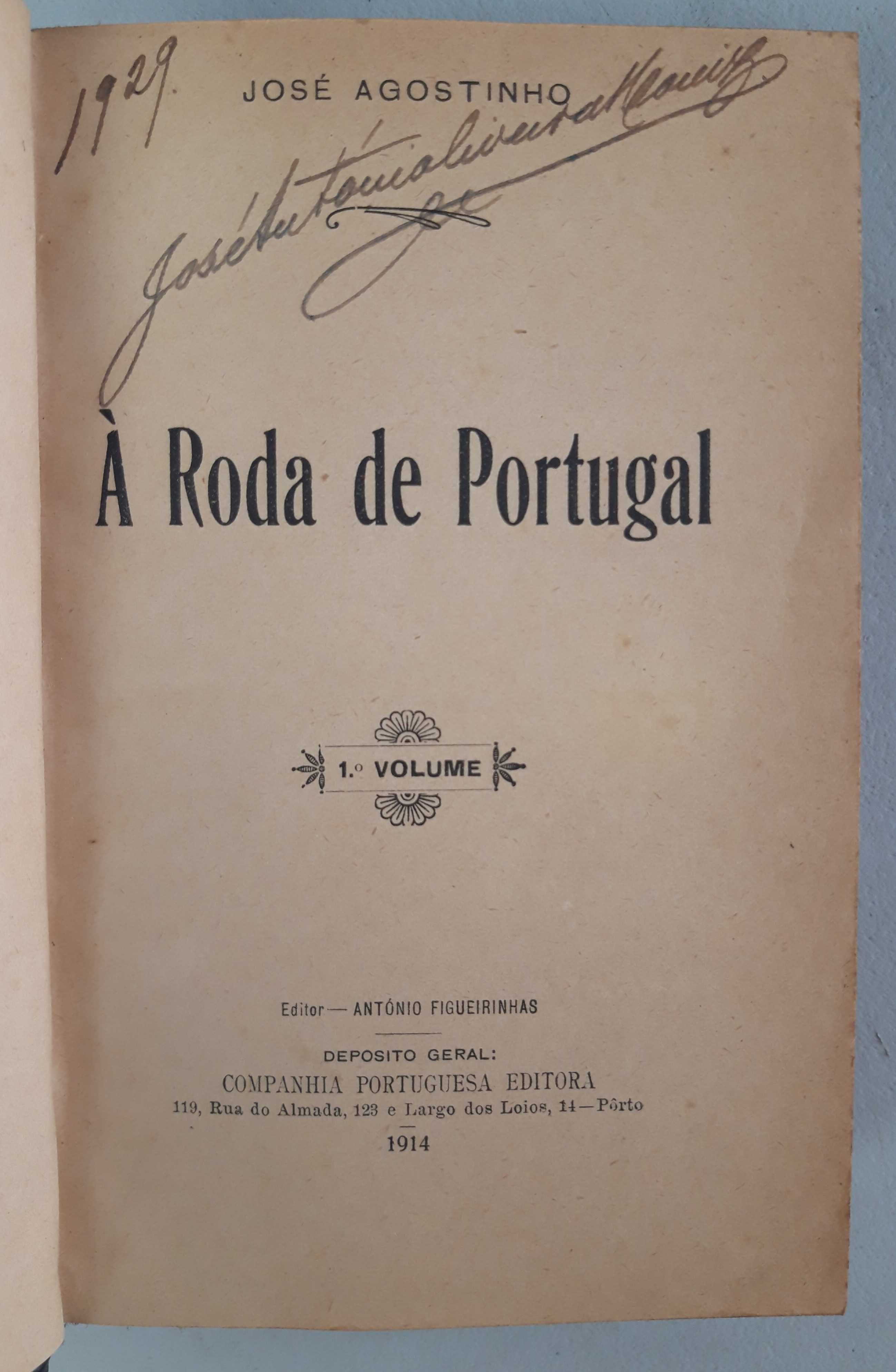 Livro Ref Par 2 - José Agostinho - Á Roda de Portugal