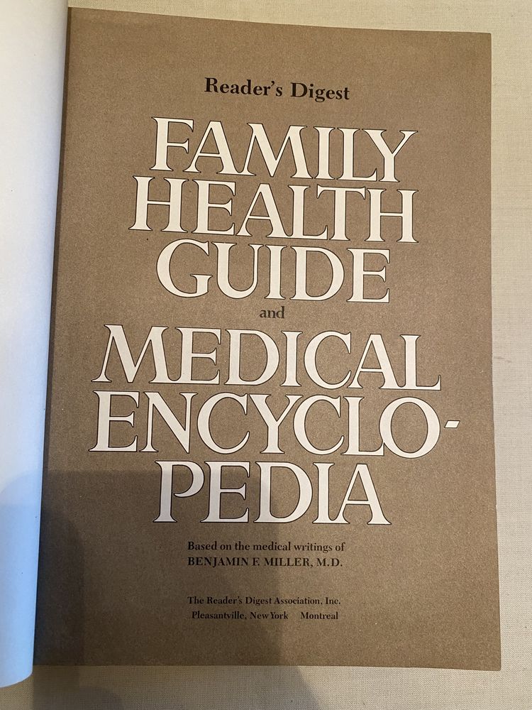 Family health guide and medical encyclopedia