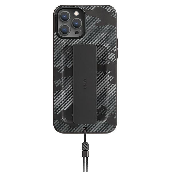 Etui Heldro do iPhone 12/12 Pro - Antybakteryjne, Moro/Charcoal, 6.1"