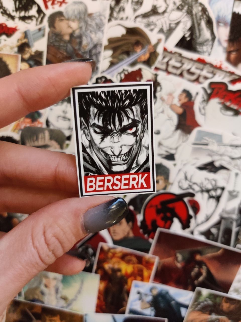 Стикеры наклейки Berserk аниме манга  Джо Джо Наруто