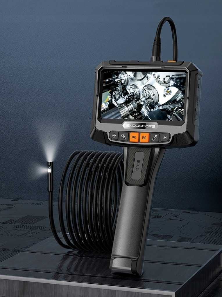 Kamera inspekcyjna endoskop ANESOK G10 2xFull HD, 5M, 7LED, śred 5,5MM