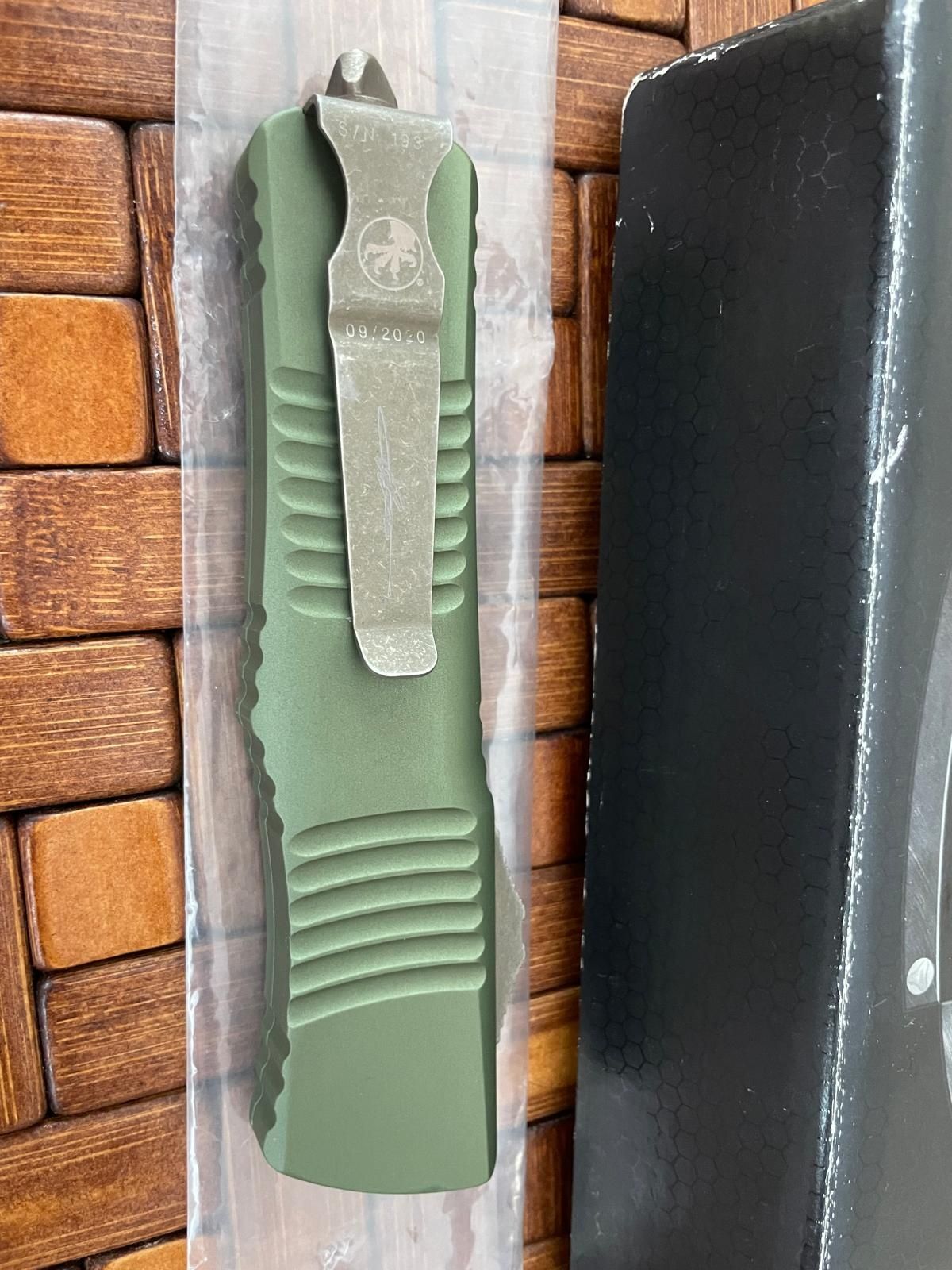 Nóż OTF Microtech Combat Troodon Green