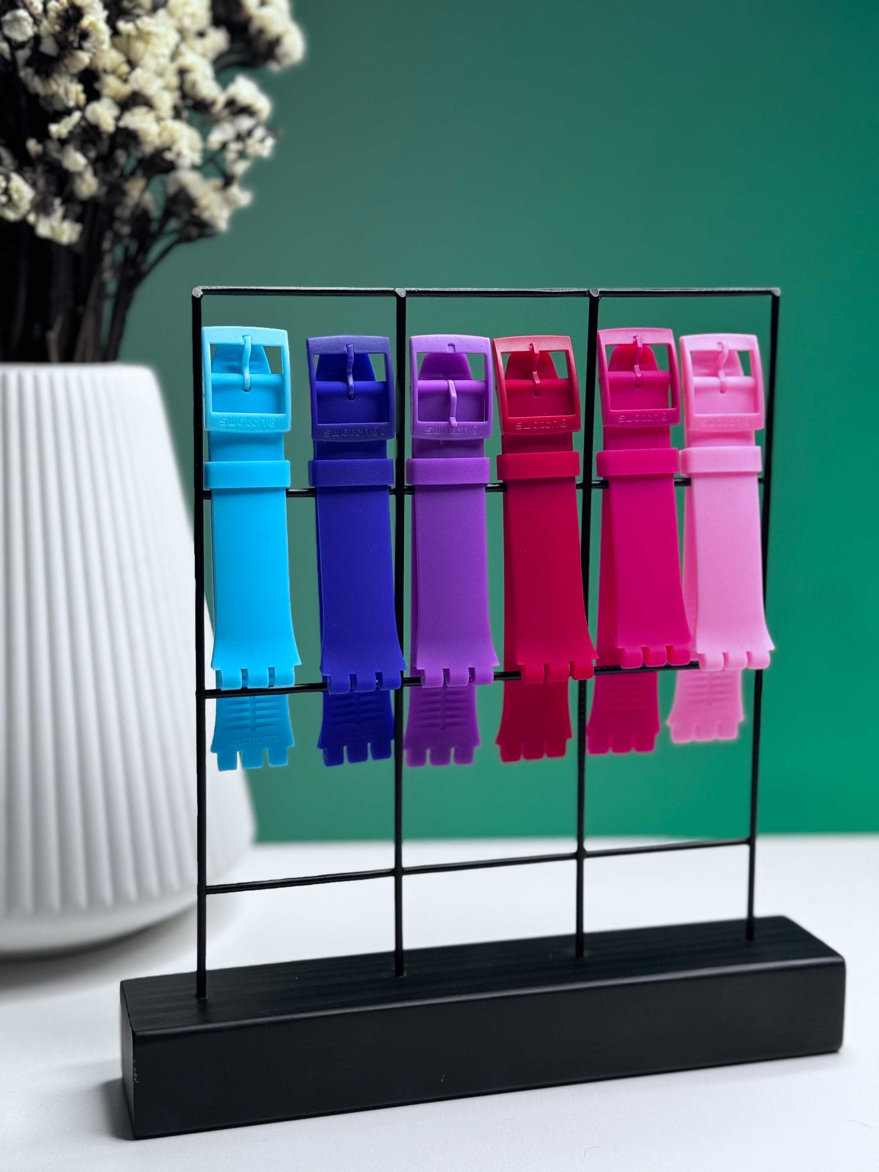 Силіконовий ремінець ремешок для годинника swatch ( свотч )