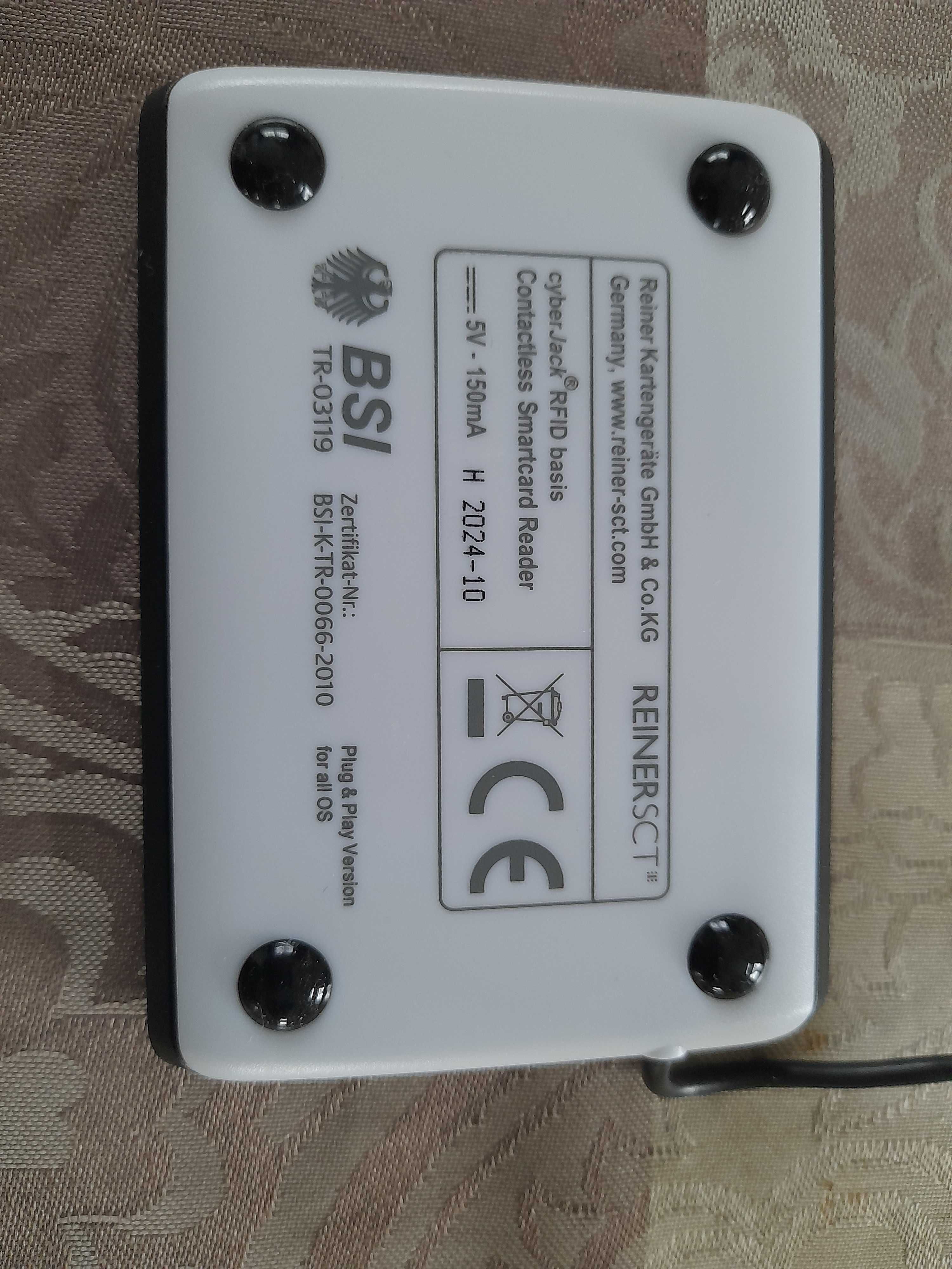 Czytnik kart Reiner SCT cyberJack RFID Basis