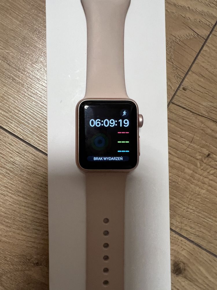 Idealny Apple Watch seria 1 38 mm ROSE GOLD w PERFEKCYJNYM stanie!