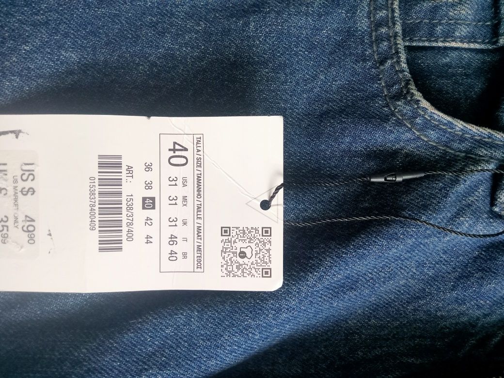 Продам джинси Zara чоловічі