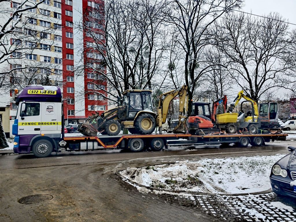 Transport maszyn rolniczych