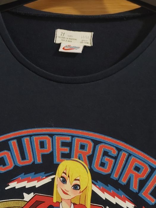 Vestido Algodão Marinho, 11-12A