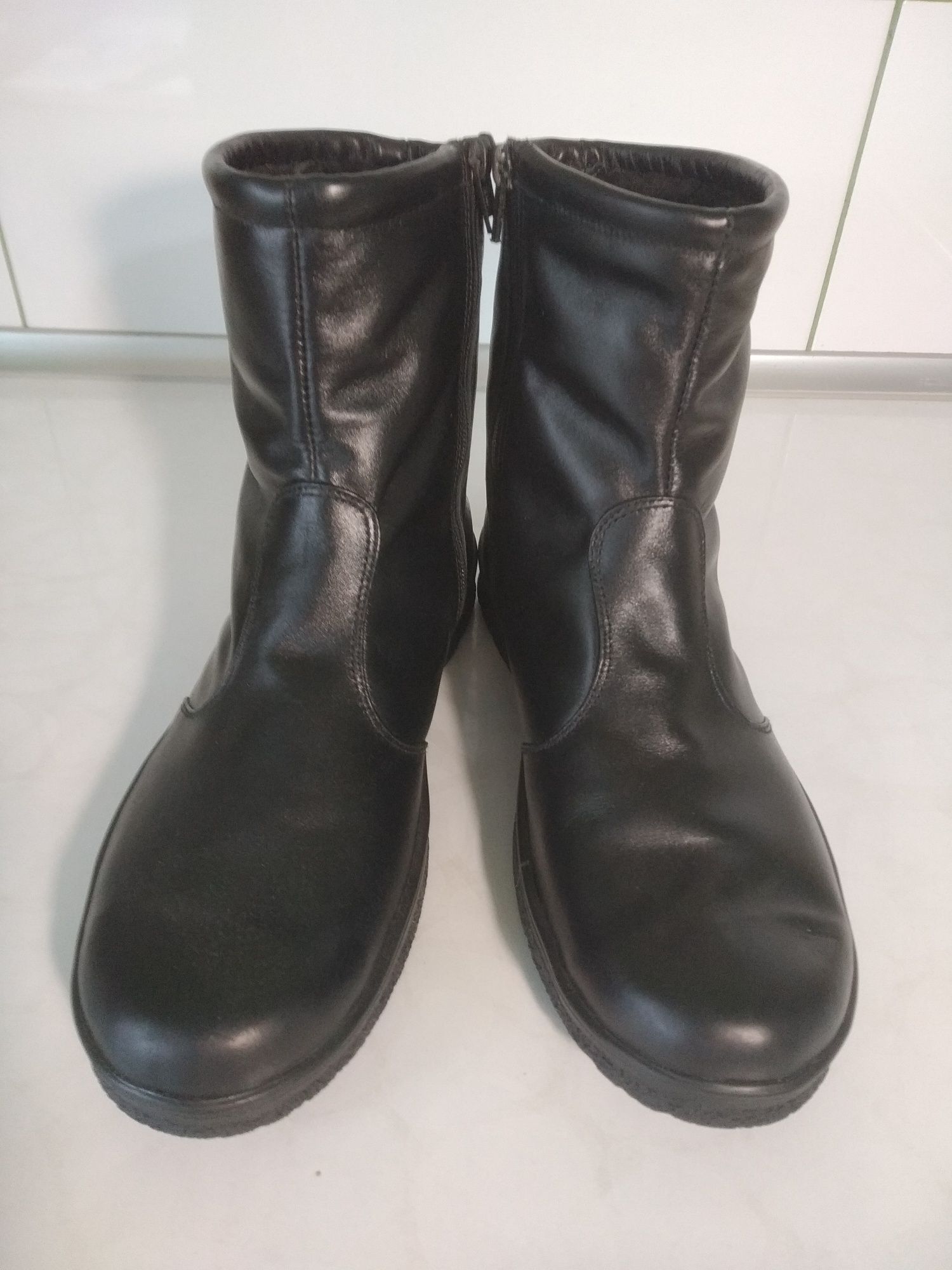 Ботинки мужские кожаные 41/42 размер, ботинки шкіряні чоловічі