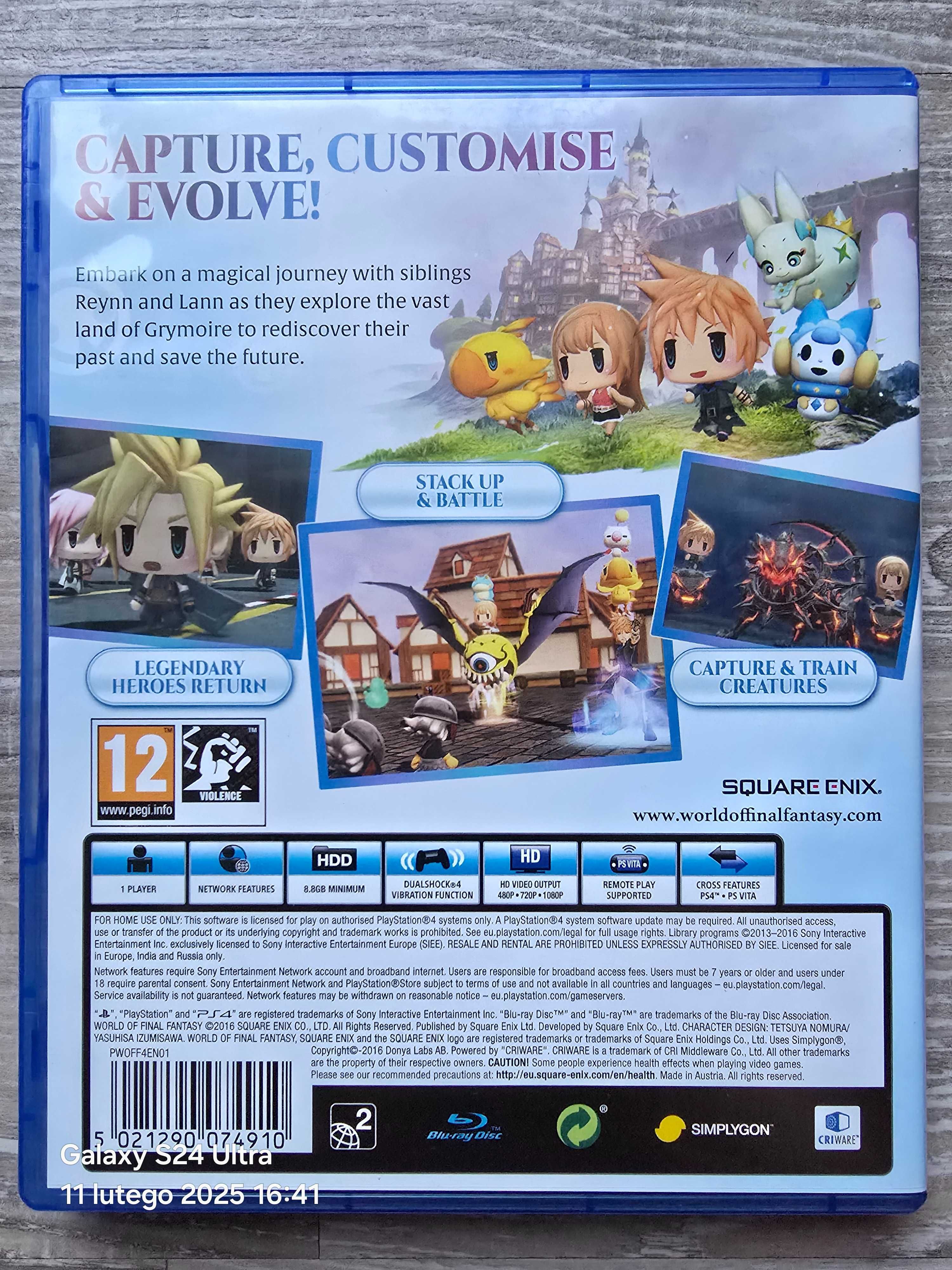 Gra Final Fantasy World PS4/PS5