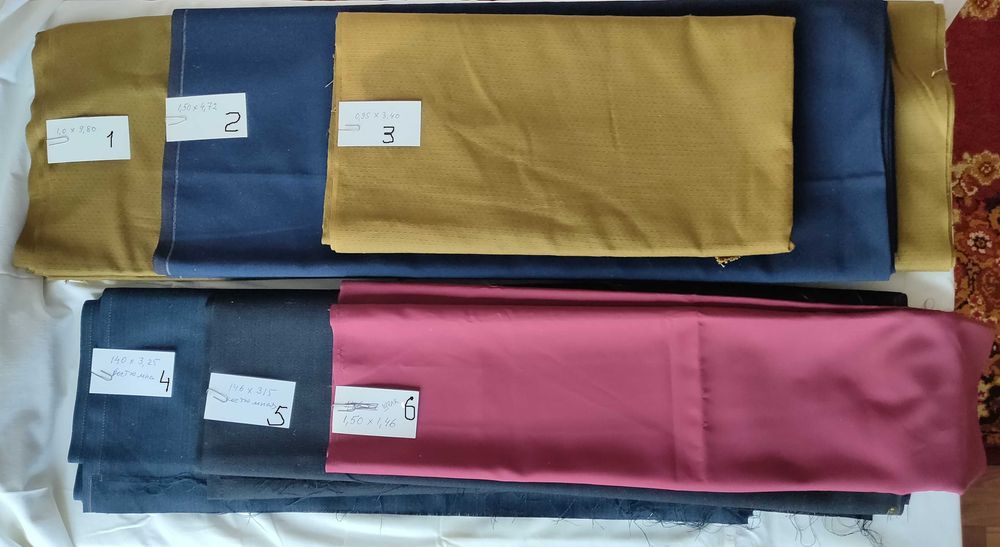 Тканина костюмна, СРСР