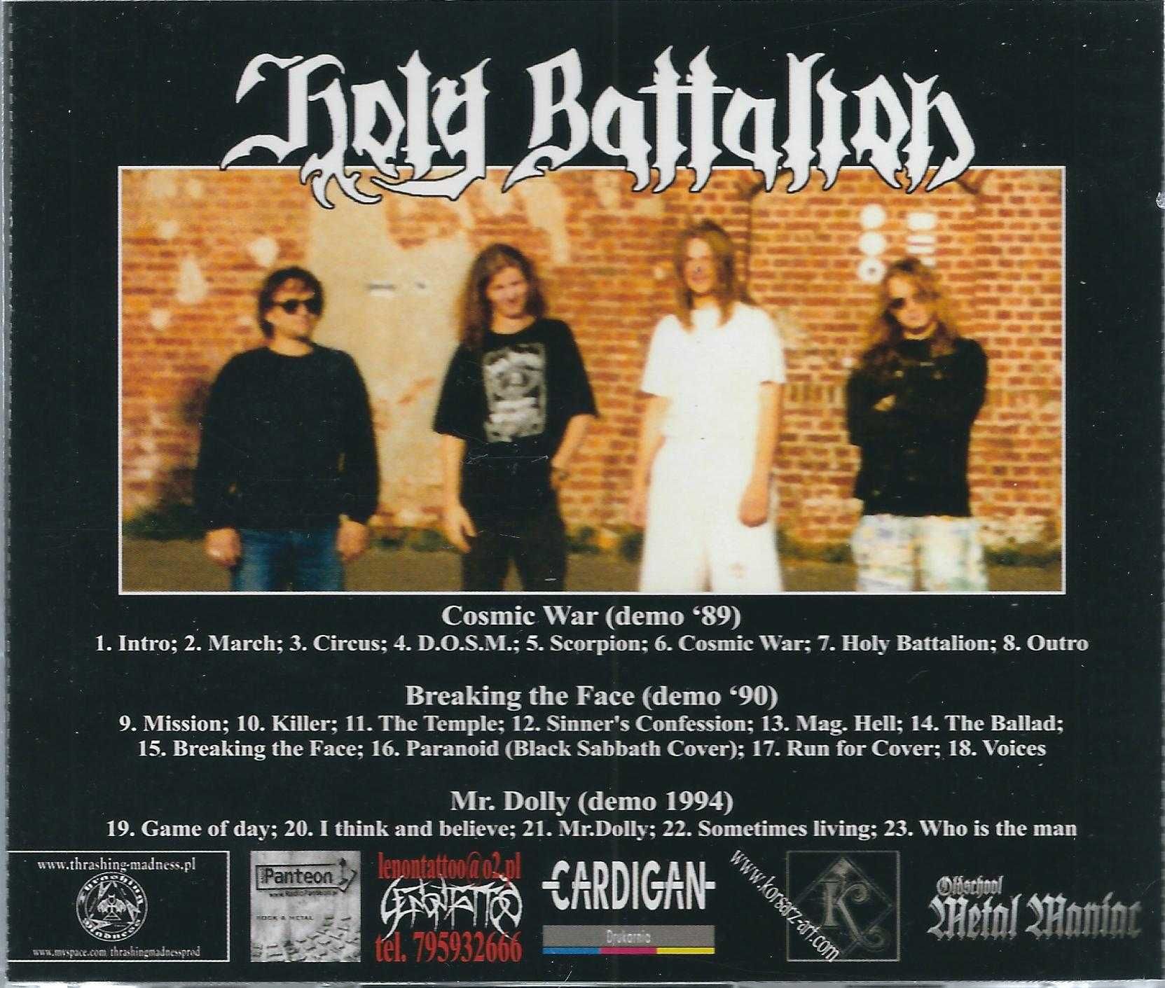 CD Holy Battalion - Cosmic War-Breaking The Face (2010) (Thrashing M.)