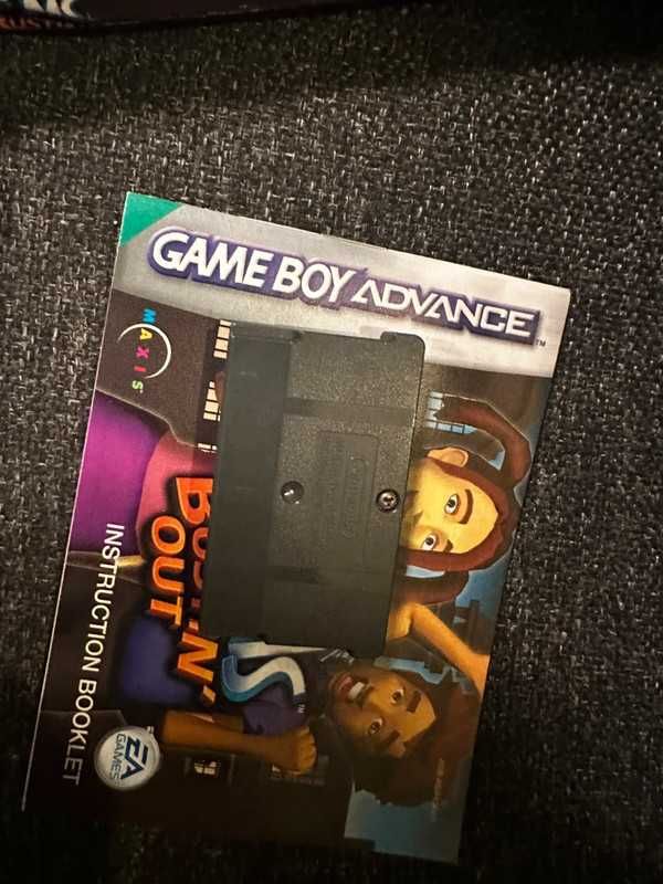 The Sims Bustin’ Out GameBoy Advance Cartridge CIB with BoxInstruction