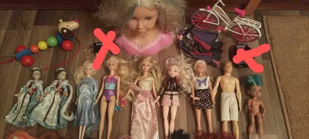 Lalki, figurki zestaw