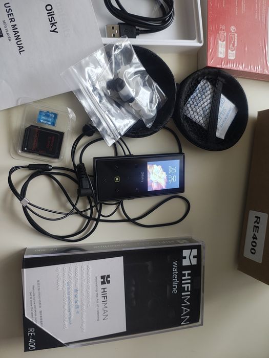 Mp3 плеер 128 gb наушники HiFiMAN RE-400