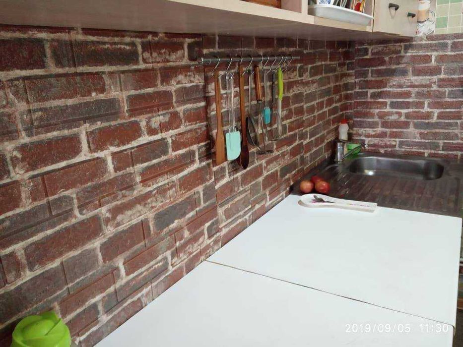 ТОП! 3D панелі самоклеящиеся 3д панели Катеринославська  цегла 77*70см