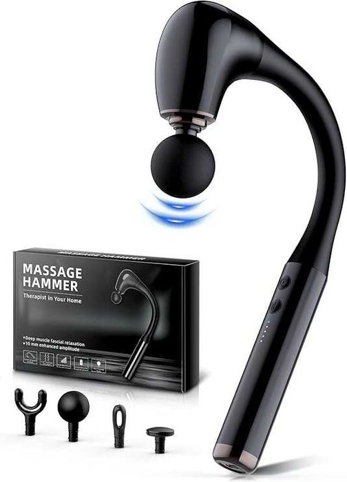 Pistolet do masażu FVZ z ulepszoną rękojeścią przedłużającą