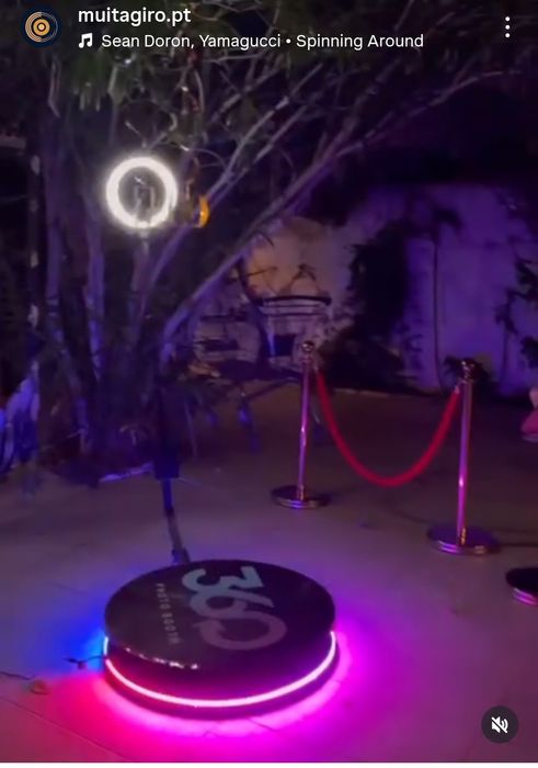 Video Booth 360 - Animação de Eventos