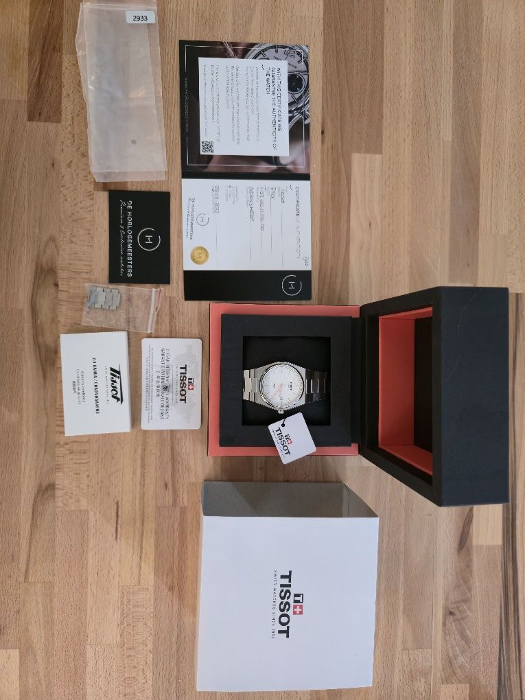 Tissot PRX 40MM Silver/srebrny