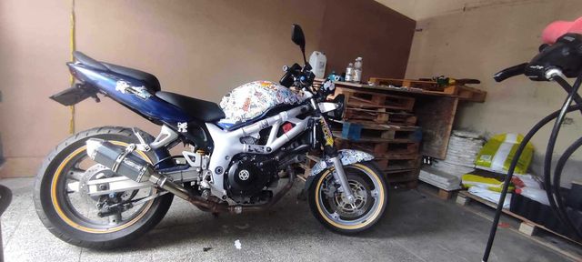 Suzuki SV 650 N 2001 street look naked  street fighter