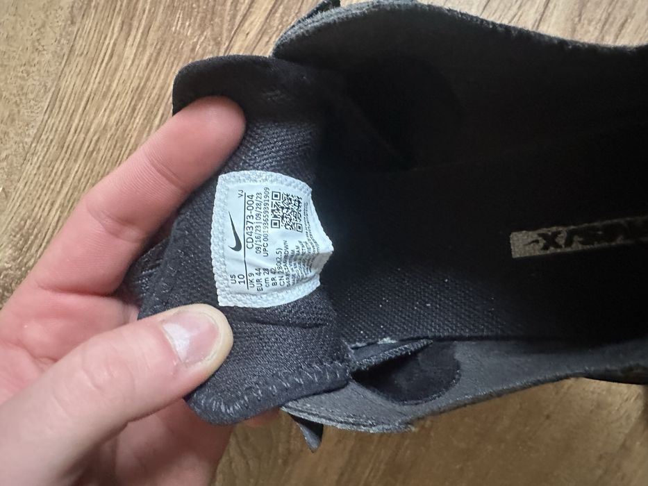 Nike React Vision Black розмір 44