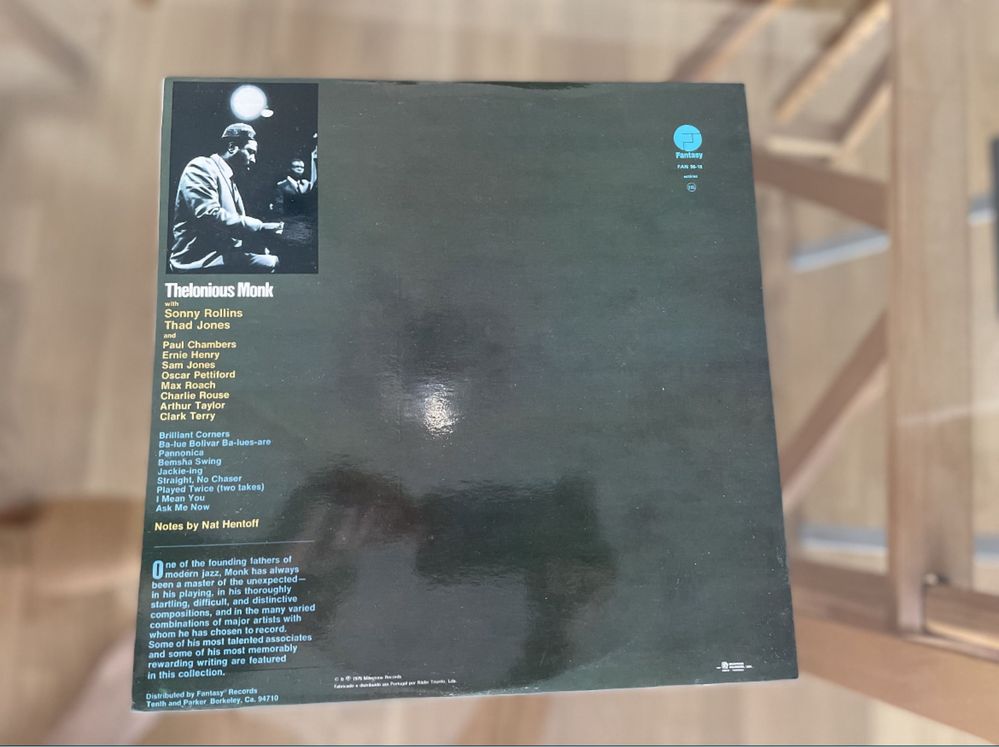 John Coltrane - Thelonious Monk - Albert Ayler LP Vinil jazz