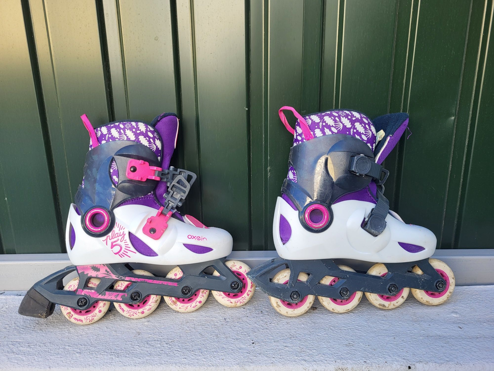 Patins em linha decathlon oxelo tamanho 28-30