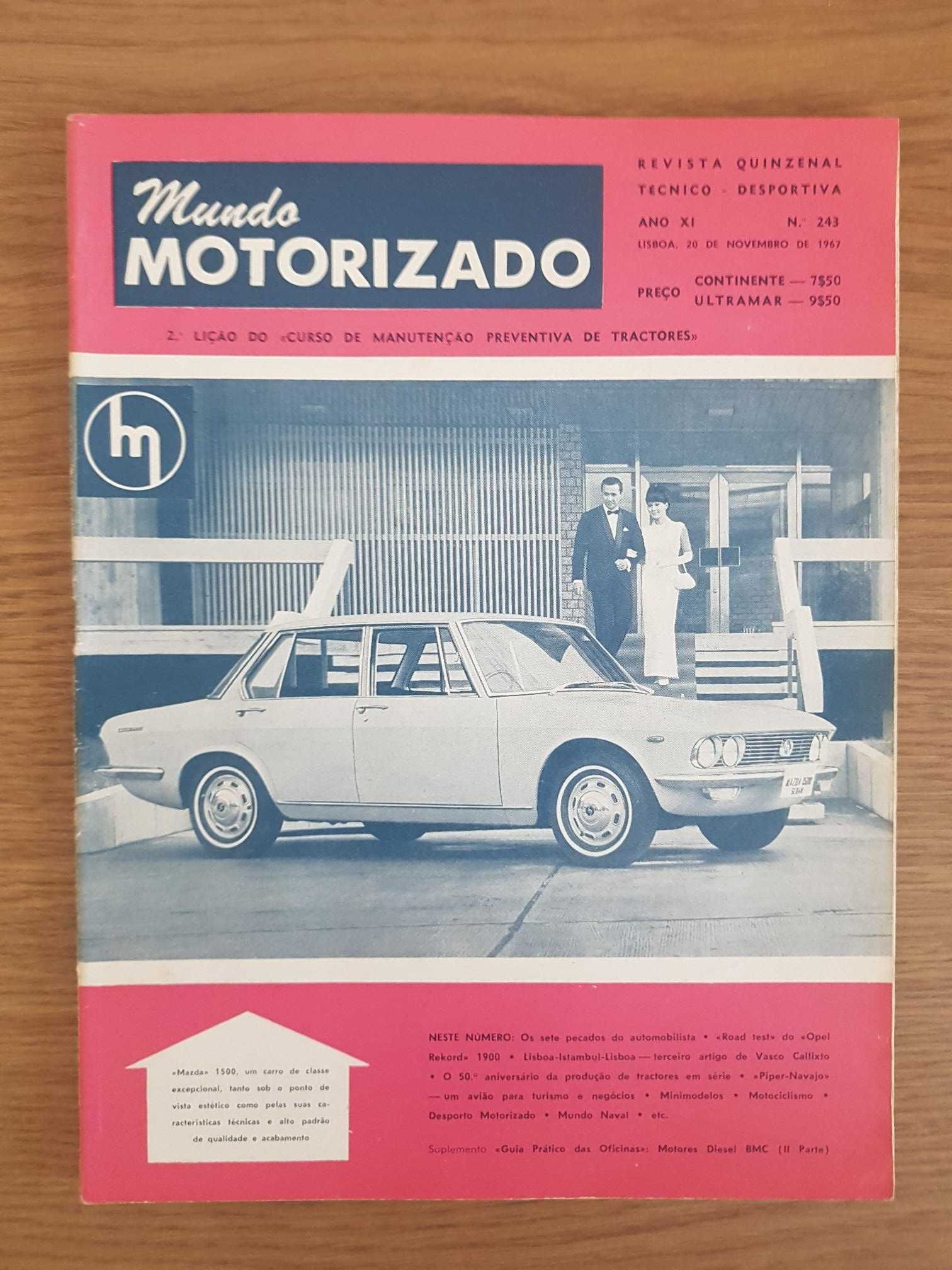 Revista Mundo Motorizado Nº243 (Ano:1967)