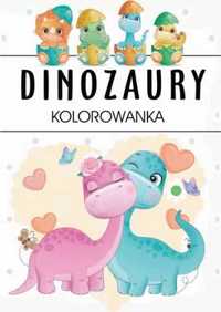 Dinozaury - kolorowanka - praca zbiorowa