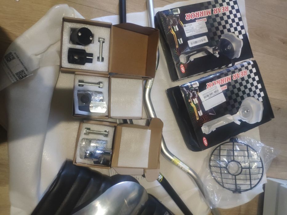 Руль на мотоцикл підсилений Evo ProTaper алюміній 28мм 22мм курки