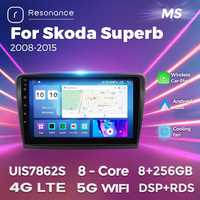 Магнітола штатна Skoda Superb android 10 GPS навігація Шкода суперб