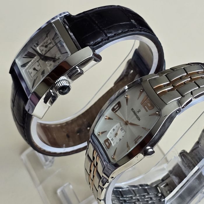 Часы Romanson и emporio armani .