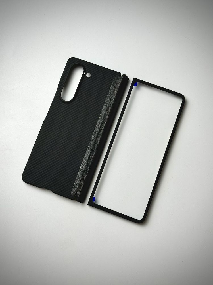 Карбоновый чехол для Samaung Galaxy Z Fold 5 + MagSafe магнит