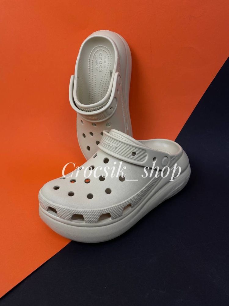 Crocs Classic Crush жіночі крокси в кольорах