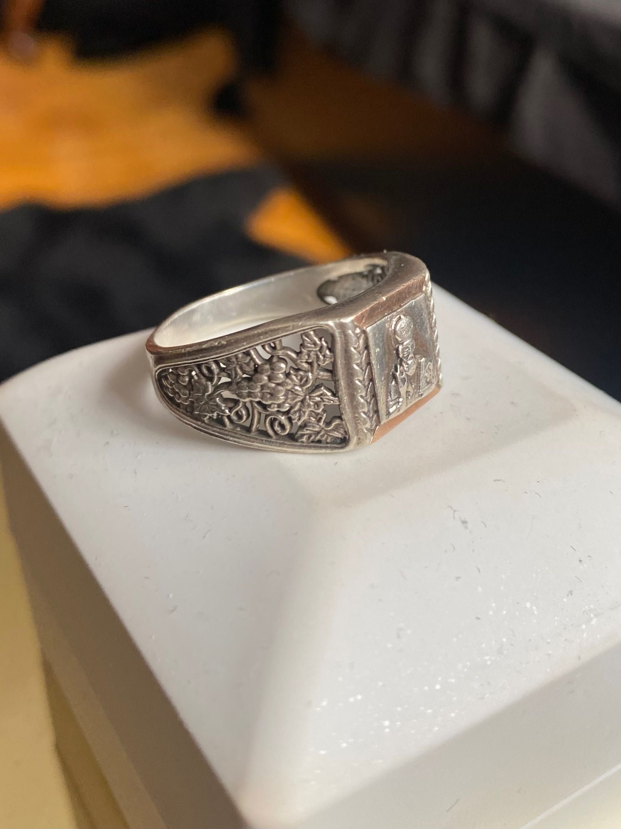 кольцо перстень печатка мужская