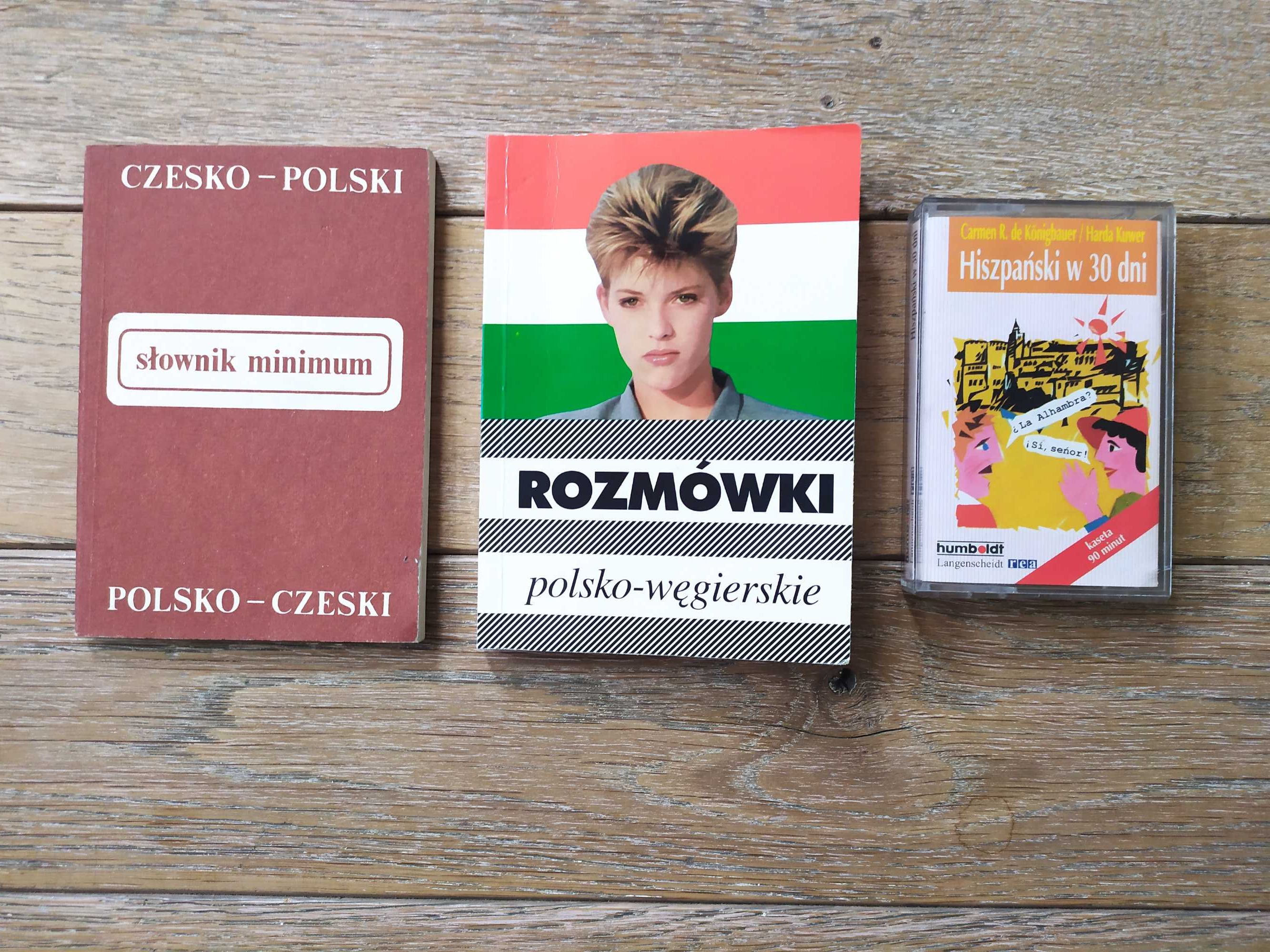 Słownik czesko-polski Rozmówki polsko-węgierskie Hiszpański w 30 dni