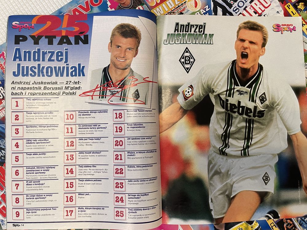 Bravo sport 1997 prawdziwe unikaty