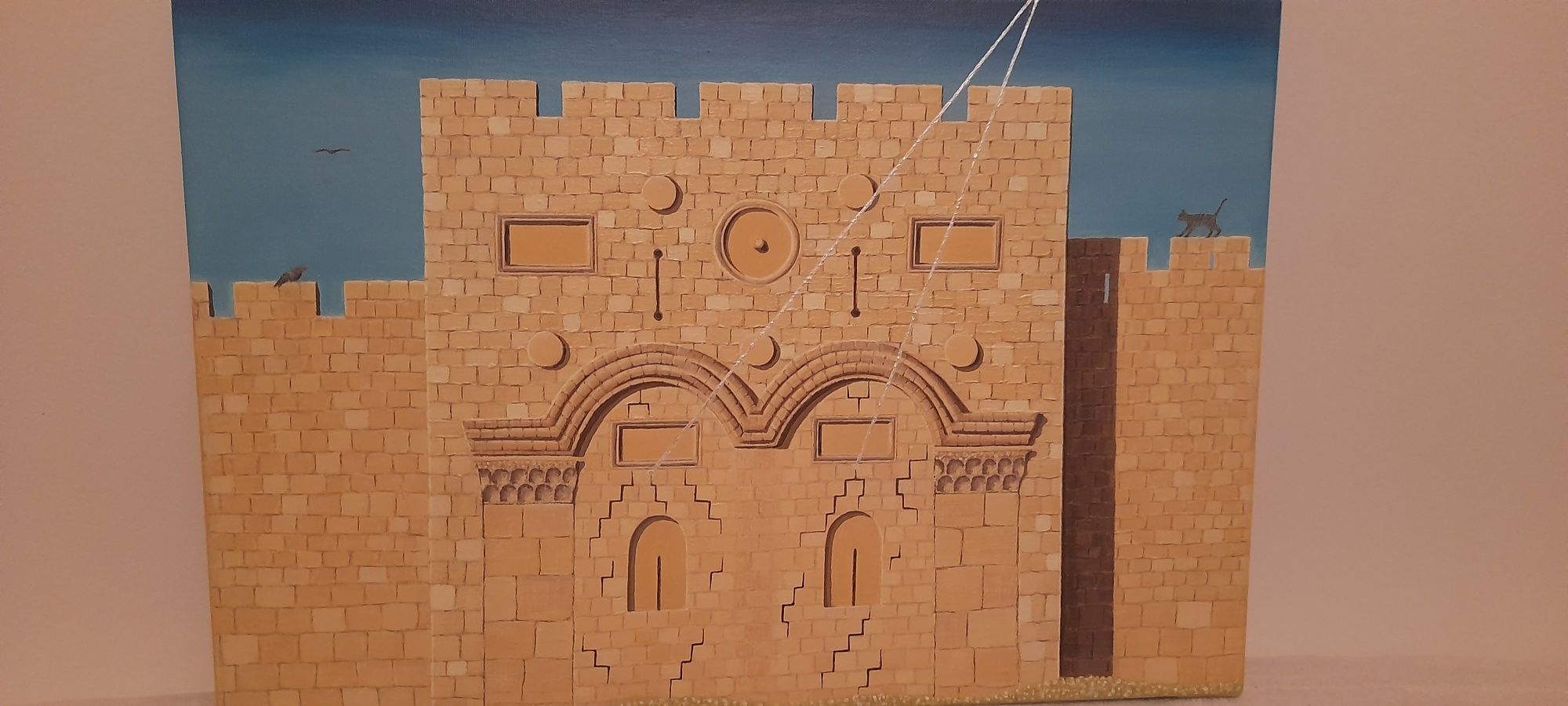 Obraz Złota Brama Jerozolima płótno 38x55 cm