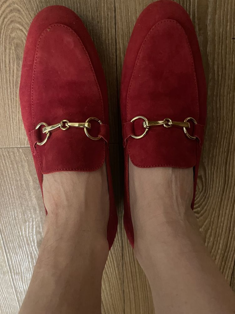 Туфли жіночі червоні нові