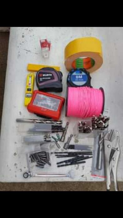 Vários tipos de ferramentas