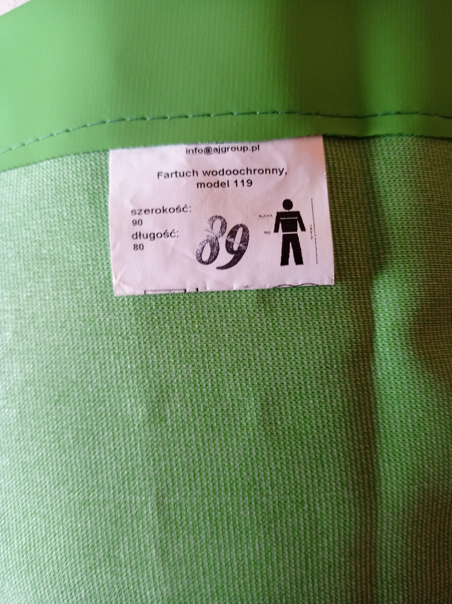 Fartuch wodoochronny